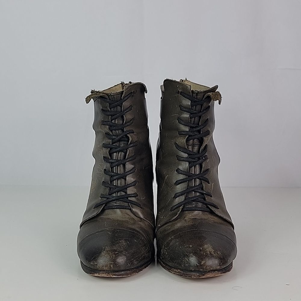 Freebird By Steven Malry Black Leather Women’s Booties - Picture 8 of 16